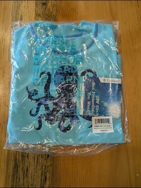 Coolibar Boys Short Sleeve Rash Guard Sz. M